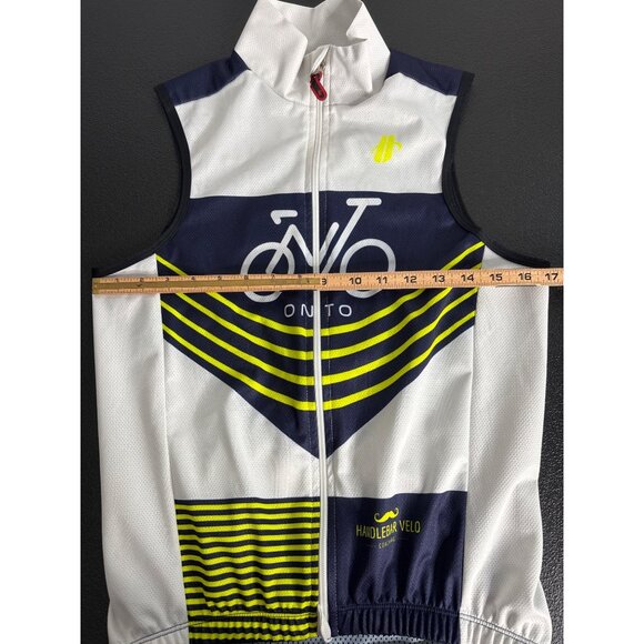 Hincapie Sportswear Men's Cycling Jersey Full Zip Vest Size XS - Picture 5 of 6